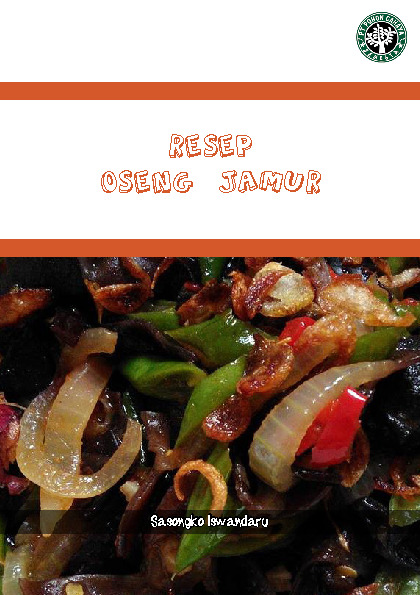 Cover buku Resep Oseng Jamur
