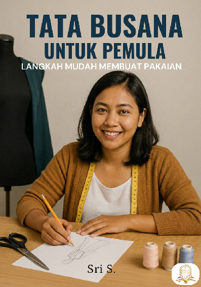 Cover buku Tata Busana untuk Pemula: Langkah Mudah Membuat Pakaian