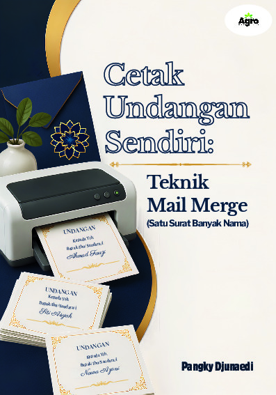 Sampul buku Cetak Undangan Sendi...