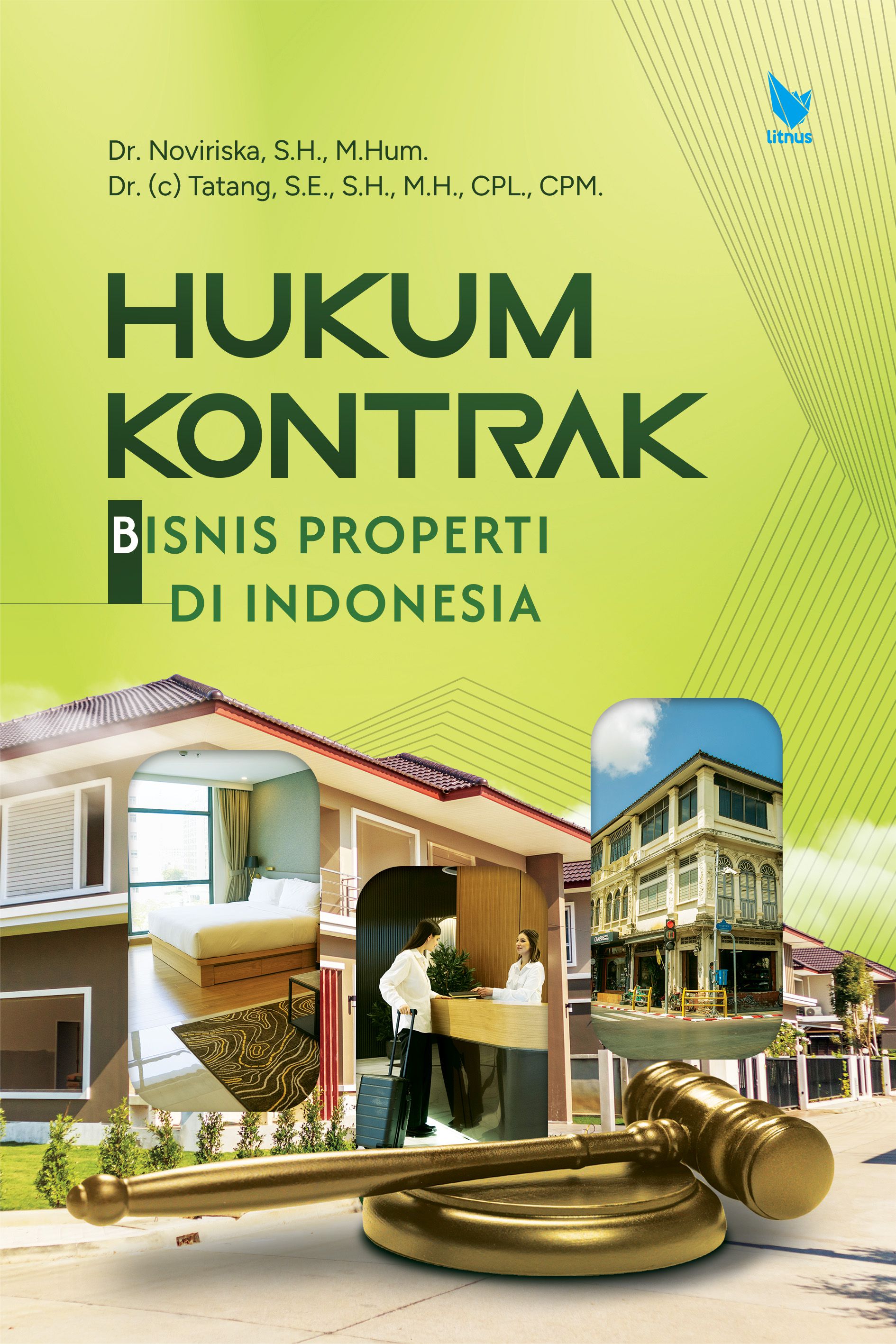 Sampul buku HUKUM KONTRAK BISNIS...