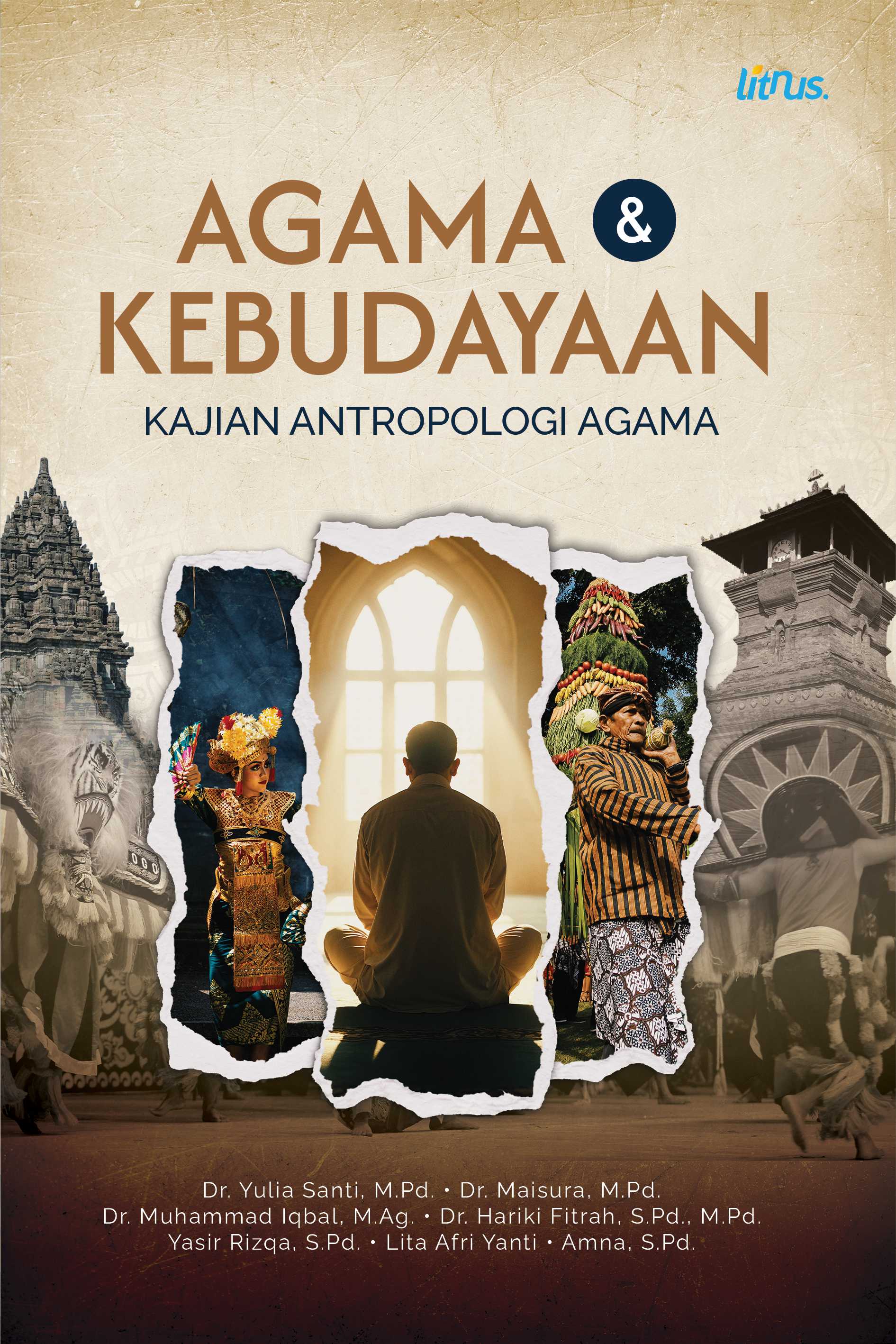 Sampul buku AGAMA DAN KEBUDAYAAN...