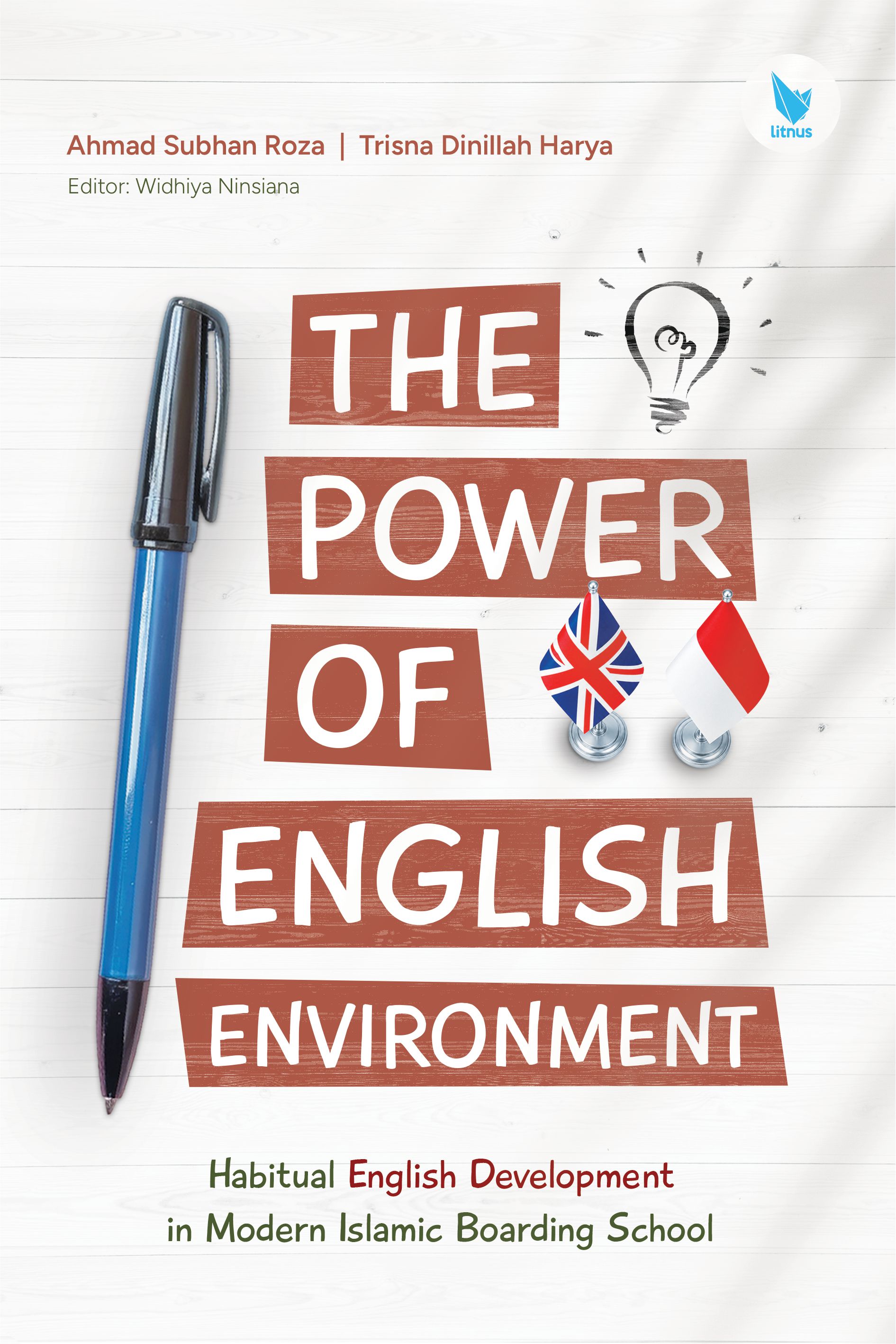Sampul buku THE POWER OF ENGLISH...